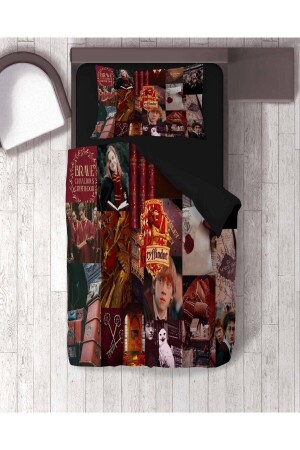 Vita Desing Harry Potter bedrucktes Einzelbettbezug-Set TYC00698017240 - 4