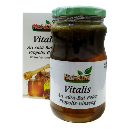 Vitalis Arı Sütü Bal Polen Propolis Ginseng Karışımı 420 Gr - 6