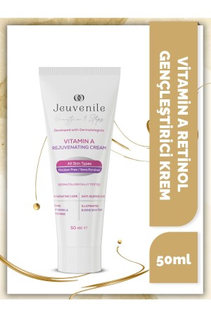 Vitamin A Krem - Kırışıklık Karşıtı, Gençleştirici (Retinol, Shea Butter, Panthenol) JV067 - 1