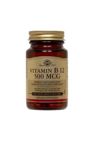 Vitamin B-12 500 Mg 50 Kapsül 5191 - 5