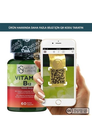 Vitamin B12 1000 Mcg 60 Kapseln 7281 - 8