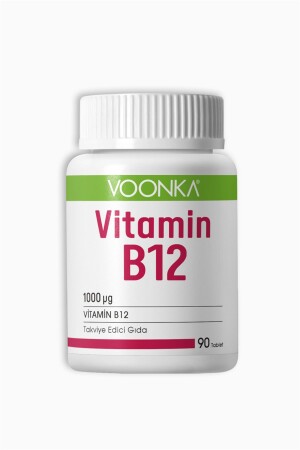 Vitamin B12 1000 Mcg 90 Tablet - 1