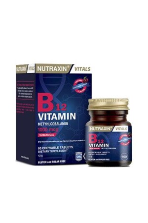Vitamin B12 (1000 Mcg) – Sublingualtablette 8680512627364 - 1