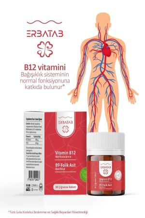 Vitamin B12- Folik Asit B9-Metilkobalamin-Metilfolat - 5