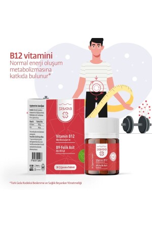 Vitamin B12- Folik Asit B9-Metilkobalamin-Metilfolat - 7