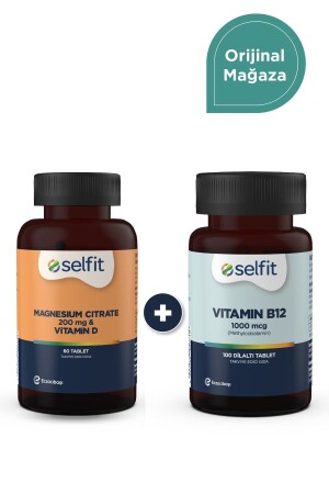 Vitamin B12 & Magnesiumcitrat & Vitamin D - 2