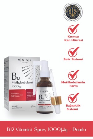 Vitamin B12 Methylcobalamin 1000 mg Sprühtropfen 10 ml F150C - 2