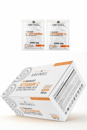 Vitamin C 100 Beutel Ascorbinsäure deutscher Herkunft 100 gr Extra rein - 2