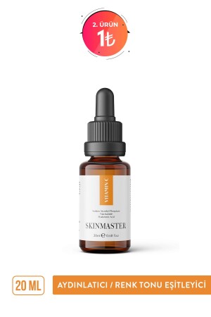 Vitamin C Serum Aydınlatıcı Renk Tonu Eşitleyici 20 Ml (sodium Ascorbyl Phosphate, Niacinamide, Ha) S100001 - 1