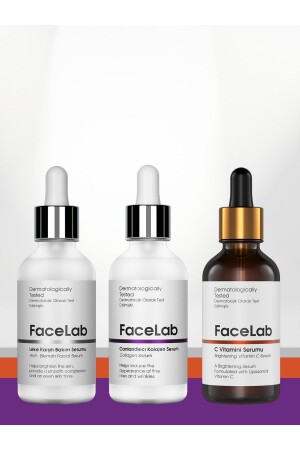 Vitamin-C-Serum + Kollagen-Serum + Blemish-Serum, 3er-Set, 30 ml x 3 8682935974021 - 1