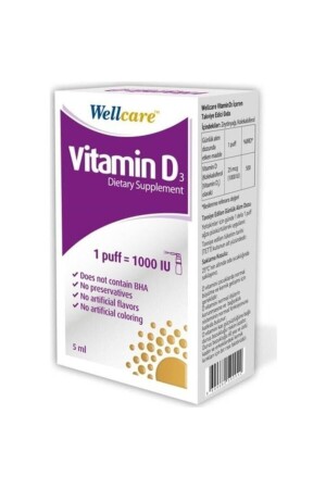 Vitamin D3 1000 5 ml - 2