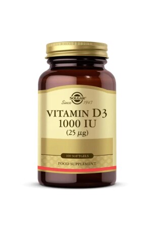 Vitamin D3 1000 IE 100 Softgel - 1