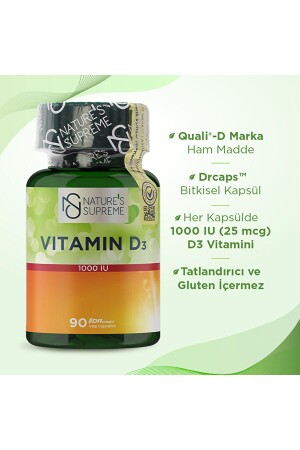 Vitamin D3 1000 IE 90 Kapseln - 4