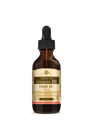 Vitamin D3 1000 Iu 59ml 033984008380 - Solgar