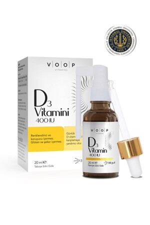 Vitamin D3 400 Iu Sprey-damla 20 ml 121 - 2