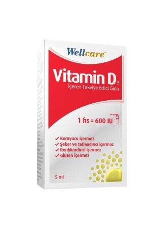 Vitamin D3 600 IE 5 ml - 2