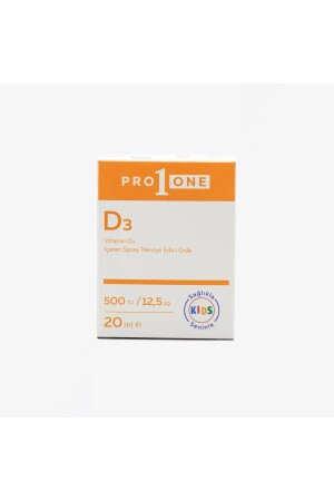 Vitamin D3 İçeren Sprey Takviye Edici Gıda - 5