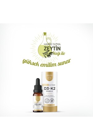 Vitamin D3 K2 2 in 1 Tropfen Vitamin D3 K2 - 8