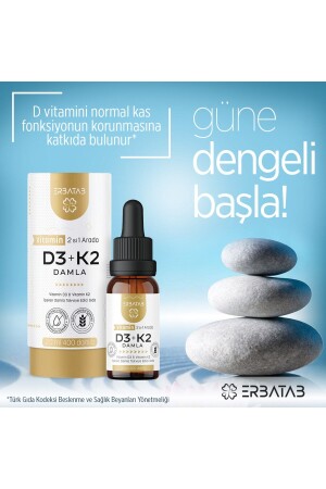 Vitamin D3 K2 2 in 1 Tropfen Vitamin D3 K2 - 10