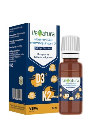 Vitamin D3 K2 20ml Damla 20ML - 1