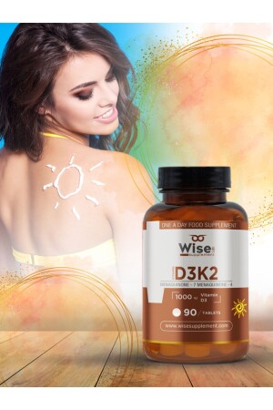 Vitamin D3 - K2 90 Tablet - 5