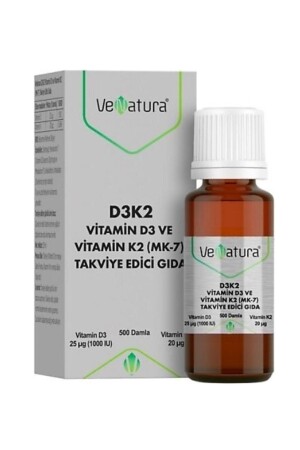 Vitamin D3 K2 Damla 20 ml 524 - 2