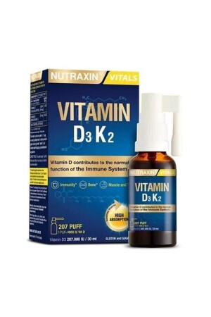 Vitamin D3k2 30 ml 8680512631590 - 2