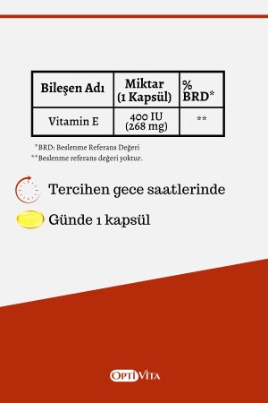 Vitamin E 400 IE (268 MG) 50 Kapseln Softgel - 3