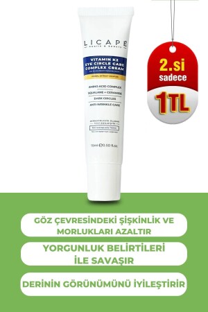 Vitamin K2 Göz Çevresi Bakım Kremi 15ml - 1