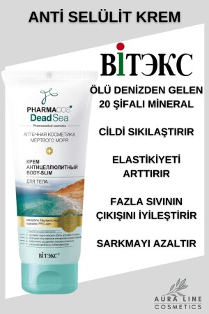 Vitex Pharmacos Dead Sea Body Anti Selülit Krem 200 ml - 2