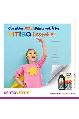 Vitibo Arginin Vitamin Mineral Sirup für Kinder und Erwachsene 150 ml 00122200 - 8