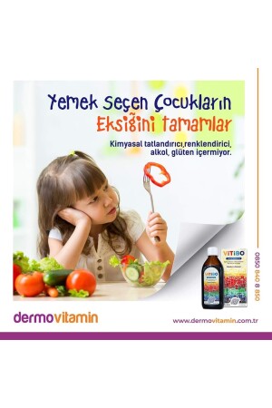 Vitibo Çocuk Ve Yetişkinler Için Arjinin Vitamin Mineral Şurup 150 ml 00122200 - 11