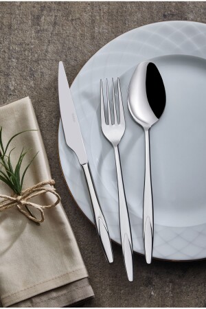 Viyana 89 Parça Çatal Kaşık Bıçak Seti 18-10 8697446142559 - Onon