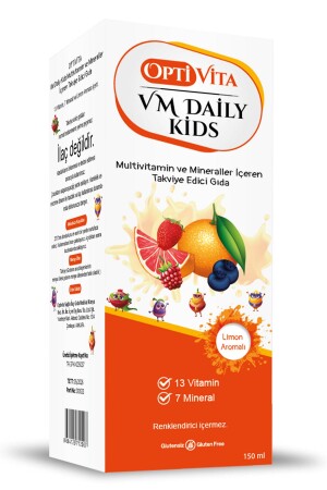 Vm Daily Kids Multivitamin Kindersirup für Kinder 150 ml - 1