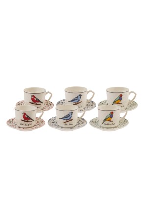 Vogel Set mit 6 Kaffeetassen 80 ml 153. 03. 06. 5265 - 4