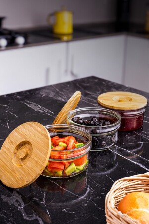 Voler - 6 Parça Cam Kahvaltılık 415ml B5254 - Bambum