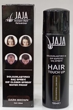 Volumengebendes und tief kaschierendes Haarspray Dunkelbraun 150 ml JJ0299 - 2