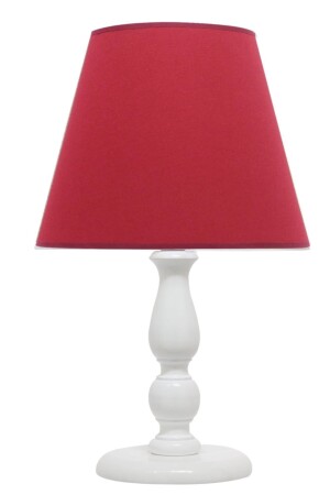 Vora Roter Lampenschirm Tischlampe Retro Vintage Dekoratives Architekturdesign Home Office Esszimmer BMM7701XXXX04 - 7