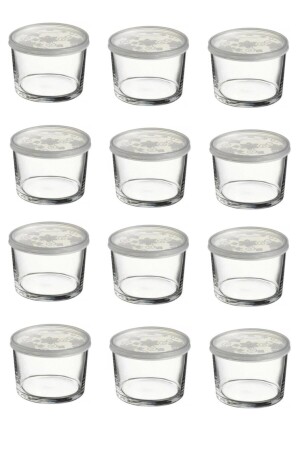 Vorratsbehälter aus Glas mit Deckel, 12 Liter, Frühstück, 220 cc, Fma07064, pb42230-3 - 1