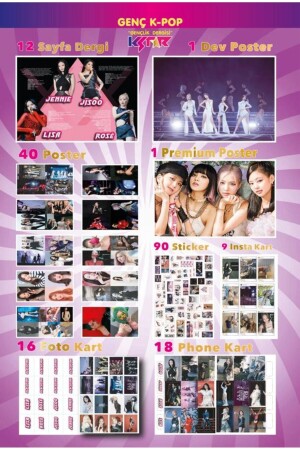 Vorteilspaket 4 / Blackpink – Baby Monster – Le Sserafim – Itzy – (G)i-dle Magazine - 5