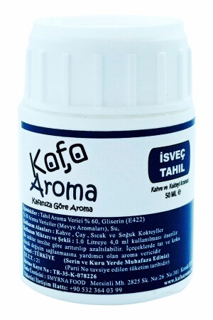 Isveç Tahıl Aroması Hazır Karışım Tahıl Kiti 50 ml P67S1104 - 1