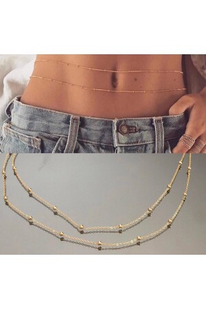 مـنـز-غولـد - التفاصيل العليا - ملحـومة الخصر المزدوجة - Pop Up Store