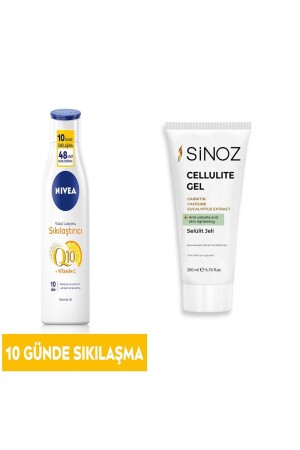 Vücut Losyonu Q10 Sıkılaştırıcı 250 ml - Sinos Selülit Jeli 200 Ml - 2