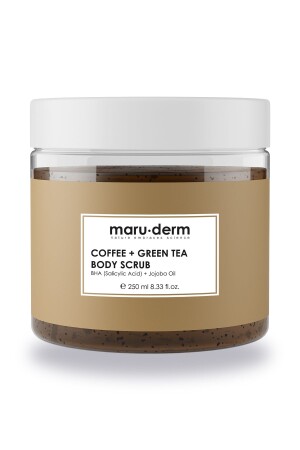 كافي من المفروضات من الجسم + مستخلص الشاي الأخضر من المفروضات من المفروضات من الجسم - Maru.Derm