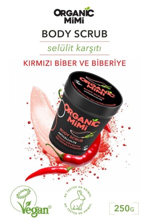 Vücut Peelingi Selülit Karşıtı Önleyici Sıkılaştırıcı Etki Canlandırıcı Besleyici 250g Anticellulite - 1