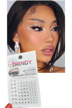 مـنـز-جسم و وجه الحجر / هولوجرام الحجر الملصق - Takıştır