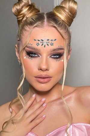 Vücut Ve Yüz Taşı- Taşlı Sticker - Takıştır