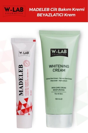 W-lab Beyazlatıcı Krem 100 ml Ve Madeleb Krem 40 ml Set BeyazlatıcıveMadeleb01 - 3