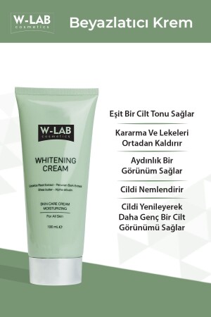 W-lab Beyazlatıcı Krem 100 Ml - 2