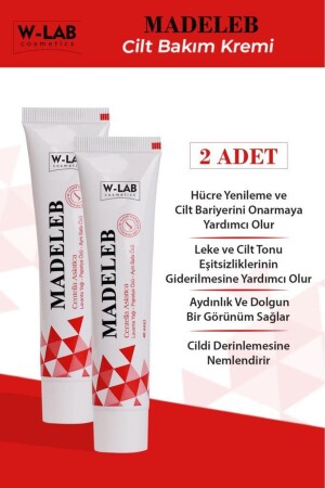 W-lab Madeleb 2 Li Krem Set W - Lab Madeleb 2 Adet 40-40 ml - 2